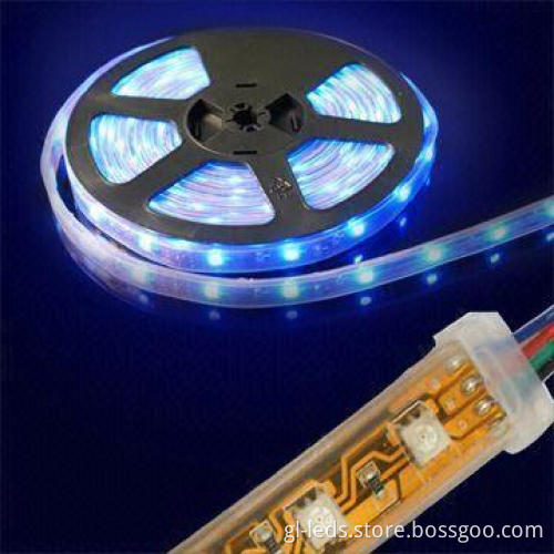 LED Strip, Available in Red, Green, Blue, Yellow, Pure White, Warm White, and RGB Colors